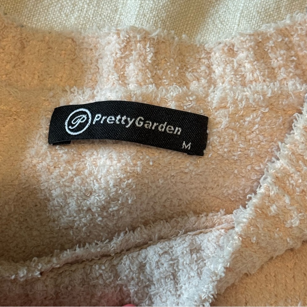 Cream Knit Crew Neck Sweater - Picture 4 of 5